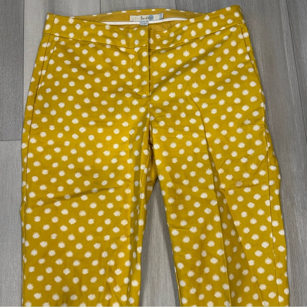 Boden Bistro Crop Slim Tapered Straight Leg Pants Size 6 - Picture 2 of 6